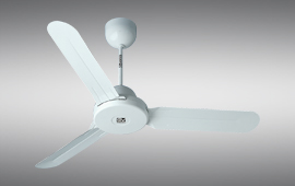 Ventilatore da soffitto, White wind, 120cm, bianco, con luce, moderno, Lba  Home.