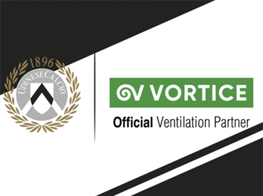 VORTICE e UDINESE CALCIO: la Partnership continua