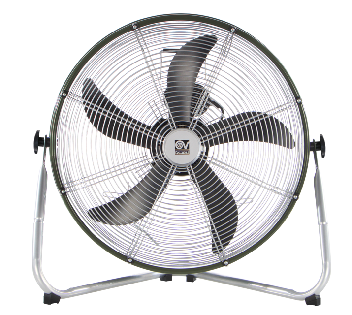 Grigio//Verde VORTICE 60601 Ventilatore da pavimento 650 x 610 x 280 mm