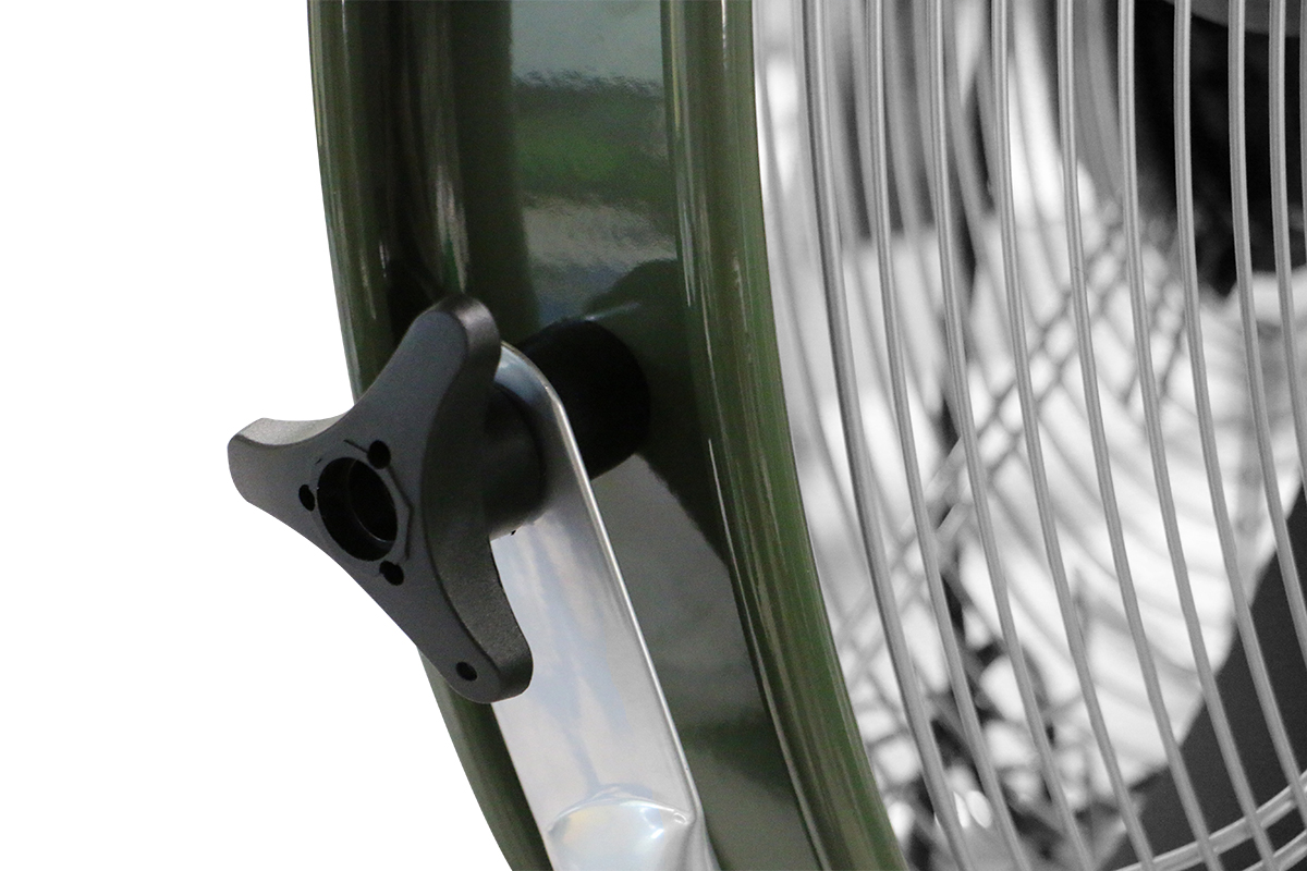 Grigio//Verde VORTICE 60601 Ventilatore da pavimento 650 x 610 x 280 mm